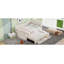 Lit de jour rembourré avec lit gigogne et trois tiroirs-407119868-407119866