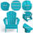 Wolak Foldable Outdoor Adirondack Chair-880328230