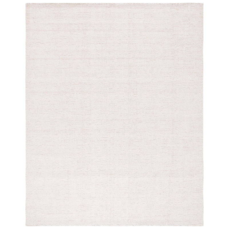 Maja Handmade Tufted Wool Ivory/Beige Rug, Rectangle 244 x 305 cm