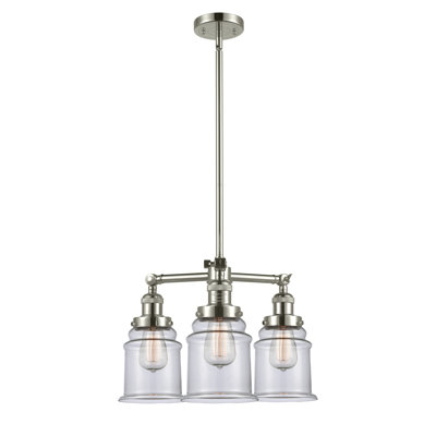 Lustre classique à 3 lumières avec abat-jour Donson