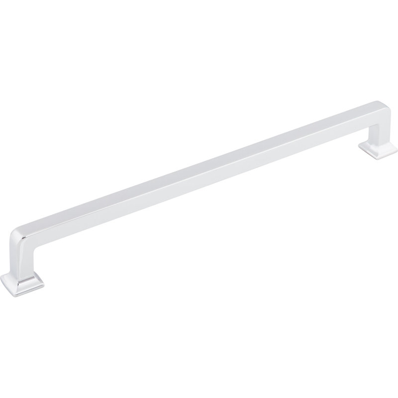 Ascendra Bar Pull, Polished Chrome, 9" Center to Center Bar