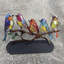 Ornement de statue d'oiseaux colorés