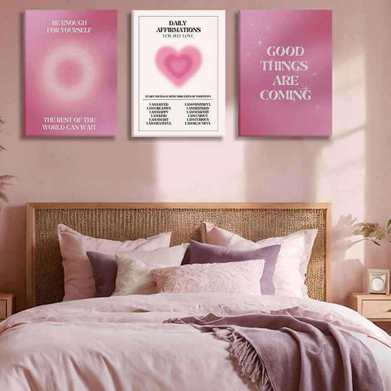 3 Piece Wrapped Canvas Print, 60 cm H x 120 cm W