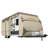 Narelect Travel Trailer RV Cover, Extra-Thick Upgraded 7 Layers Top Windproof Camper Cover-89004519