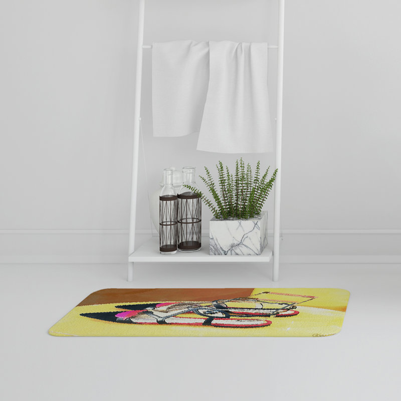 Norborne Memory Foam Non-Slip Bath Mat