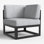 Fauteuil modulaire d'extérieur Layinsun