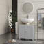 Meuble-lavabo à piédestal