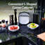  Akoah 5-Piece Modular Outdoor Kitchen Island Set with Grill, Fridge & Wheels