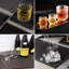 Petit tapis de bar noir pour bar 6 po x 12 po