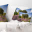 Coussin magnifique lavande et olivier