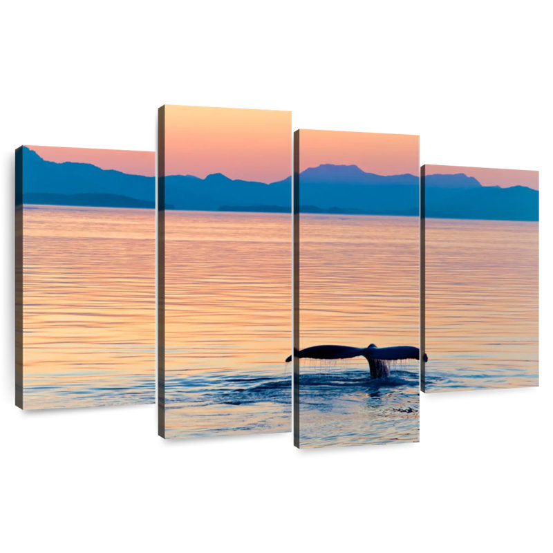 Brampt Whale Dive, 54" H x 84" W
