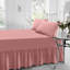 Percale Valance Sheet Polycotton Solid Colour Bed Sheet Single Double King Super King Machine Washable High Quality-19277570-19277566