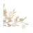 Lunaria 6 - Light Wrought Iron Dimmable Spider Chandelier-136117318