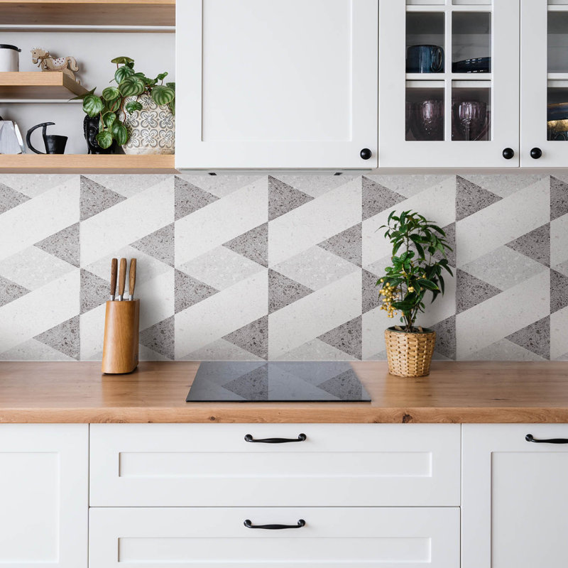Charlese 50 x 100cm PVC Tile in Gray