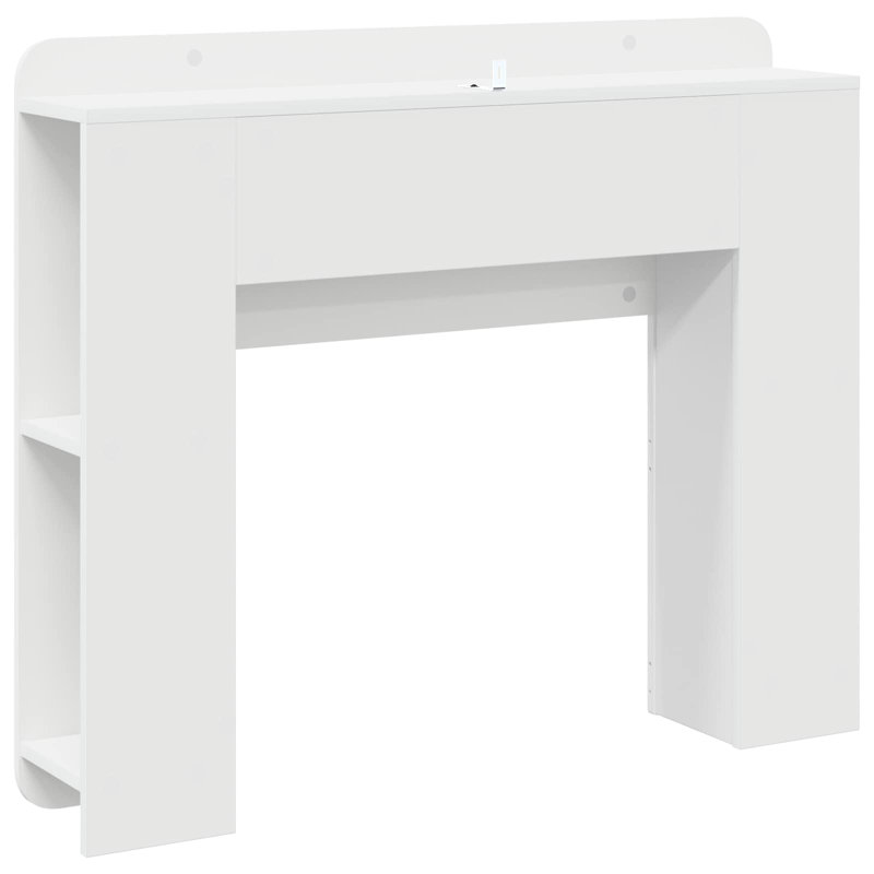 Headboard, High Gloss White