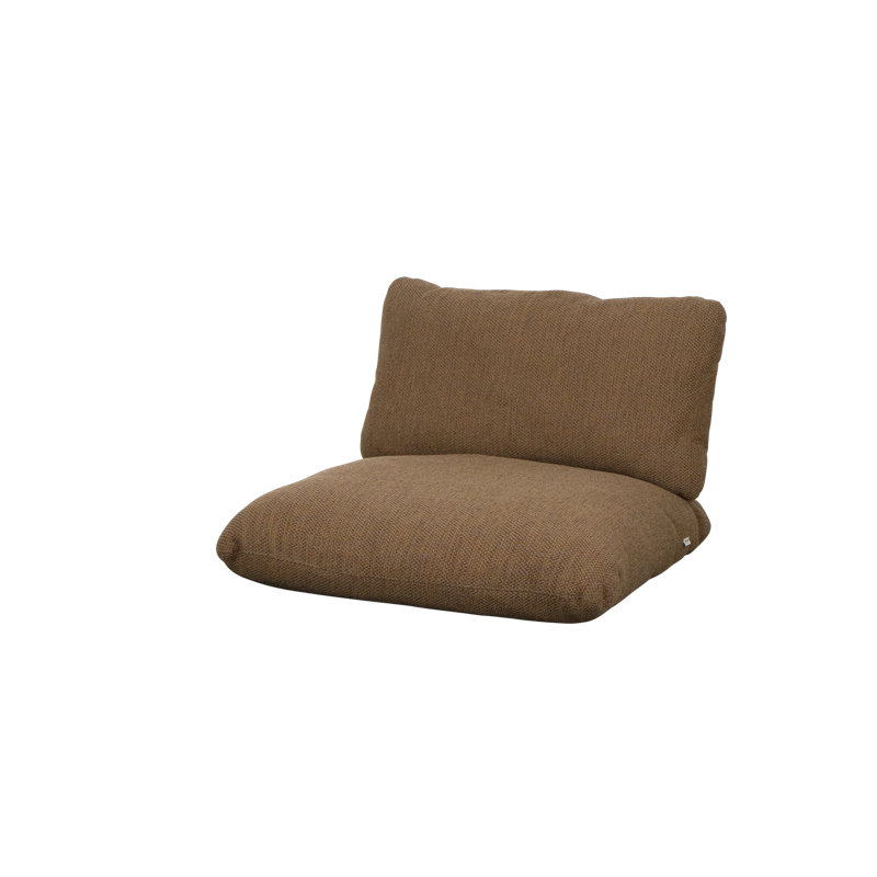 Sticks Lounge Chair Cushion Set, Umber Brown