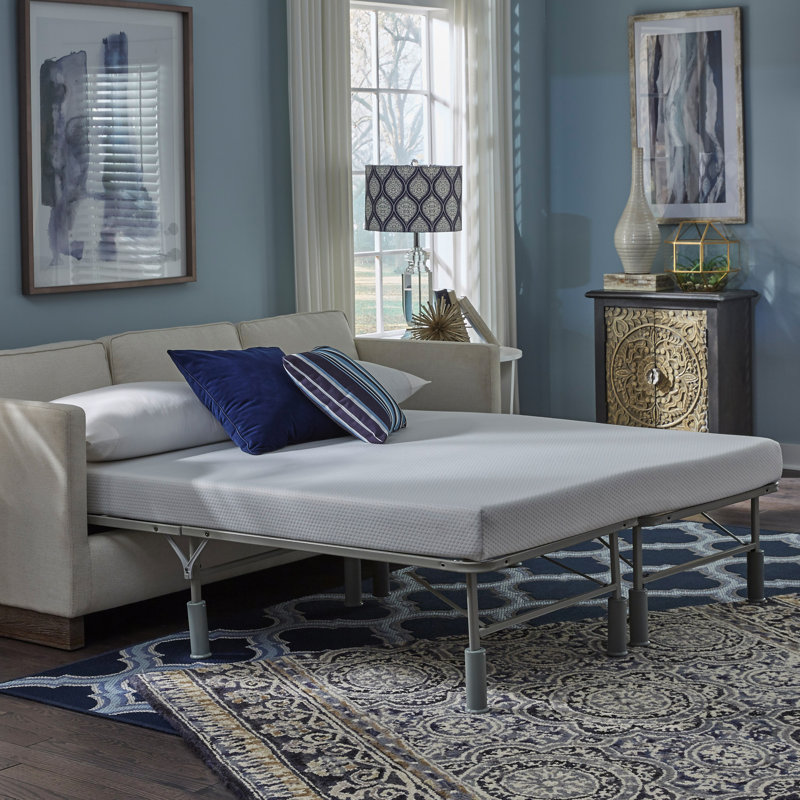 Matelas 4,5 po en mousse à mémoire de forme pour canapé-lit, Double