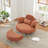 Round Corduroy Sofa