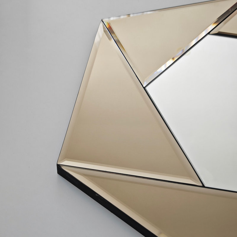 Bisou Hexagon Wall Mirror