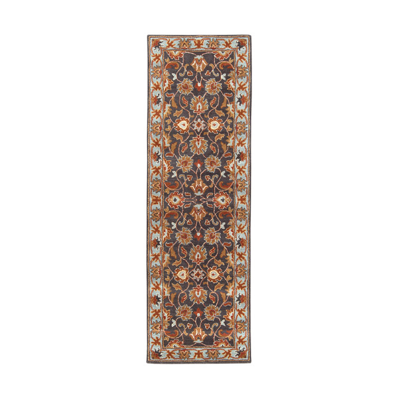 Teshina Hand Tufted Wool Rug, Runner 2'6" x 8'