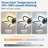Flower-shaped Led Ceiling Fan With Remote-1832091738