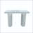 Mirrored Console Table with Bling Silver Finish