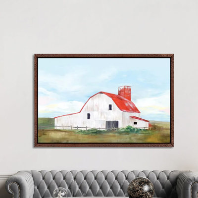 Red Barn II by Isabelle Z - Print on Canvas