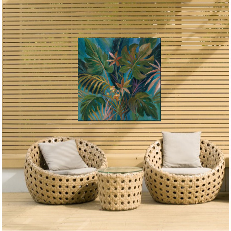 Toile murale d'extérieur Joffre Midnight Tropics