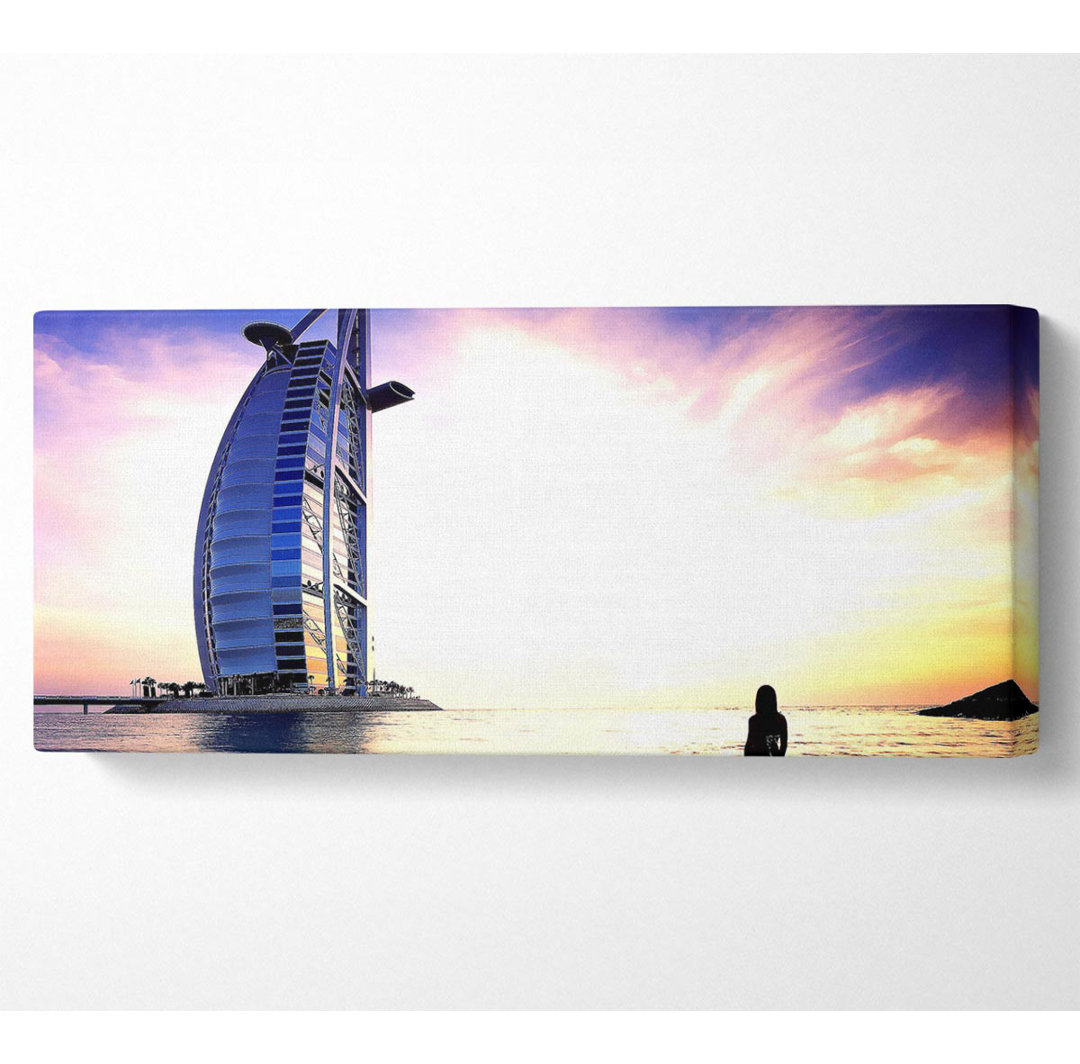 Burj Al Arab Dubai Panoramaleinwand