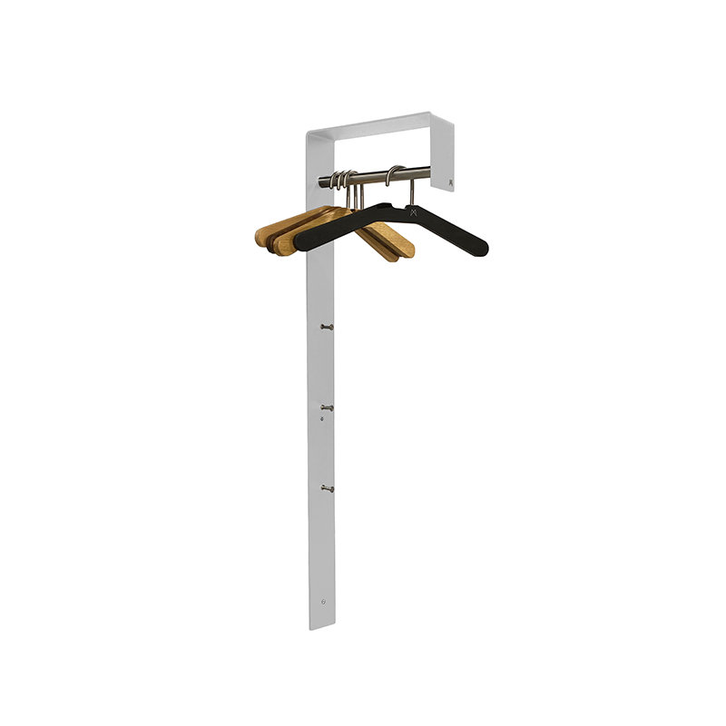 Schechter Steel Wall Hook, White