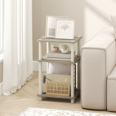 Telise 34.04cm W Manufactured Wood Bedside Table