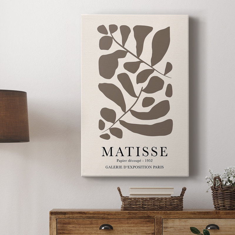 Matisse CCXI, reproduction encadrée - galerie Cavas sur mesure, H 18 po x l 12 po