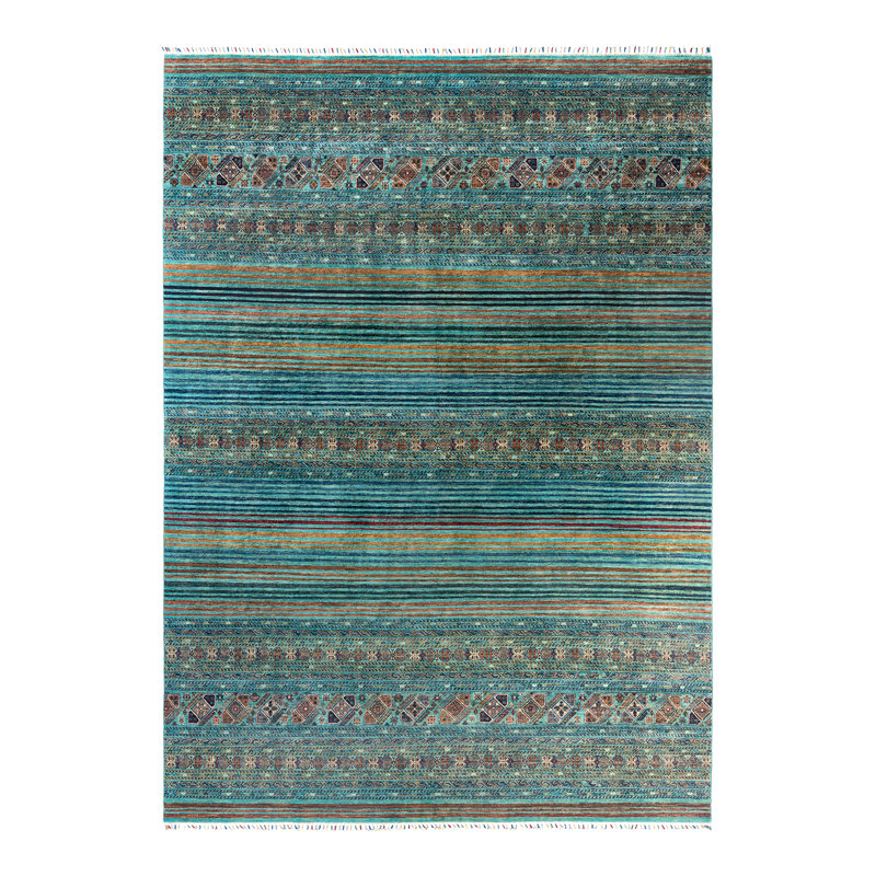 One-of-a-Kind Rectangle 8'8" X 11'11" Hand Knotted Area Rug