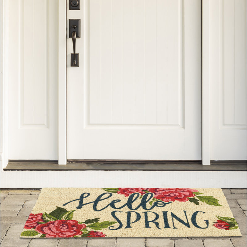 Floral Outdoor Doormat