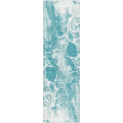 Premium Machine Washable Ralston AMF1936 Abstract Rug