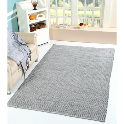 Gelman Hand Loomed Cotton Geometric Rug