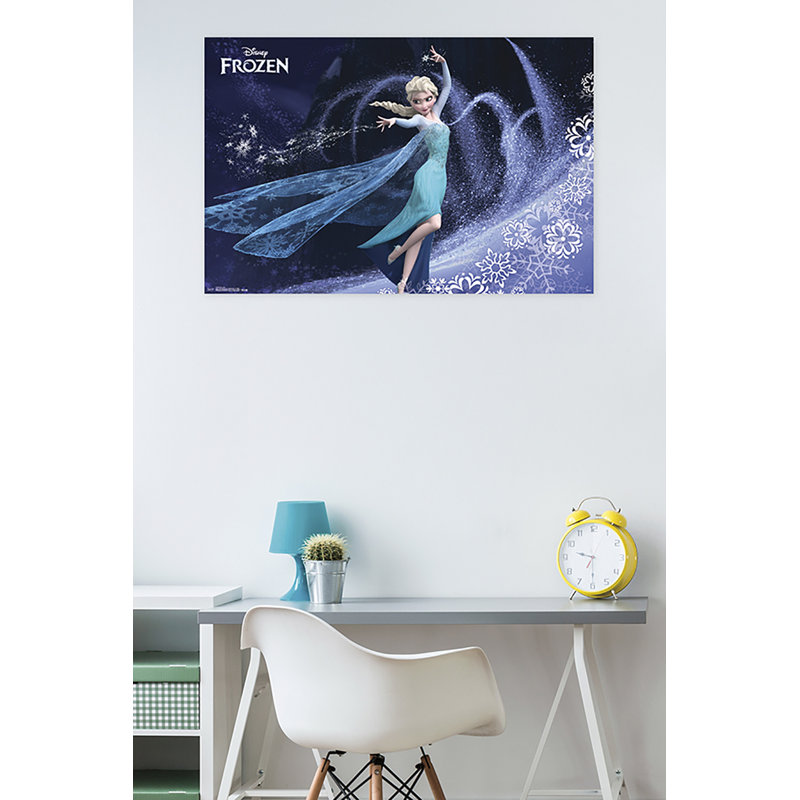 Congelé-impression sur papier de elsa