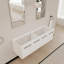 Base de meuble-lavabo mural moderne 60 po seulement (sans lavabo)-112953545