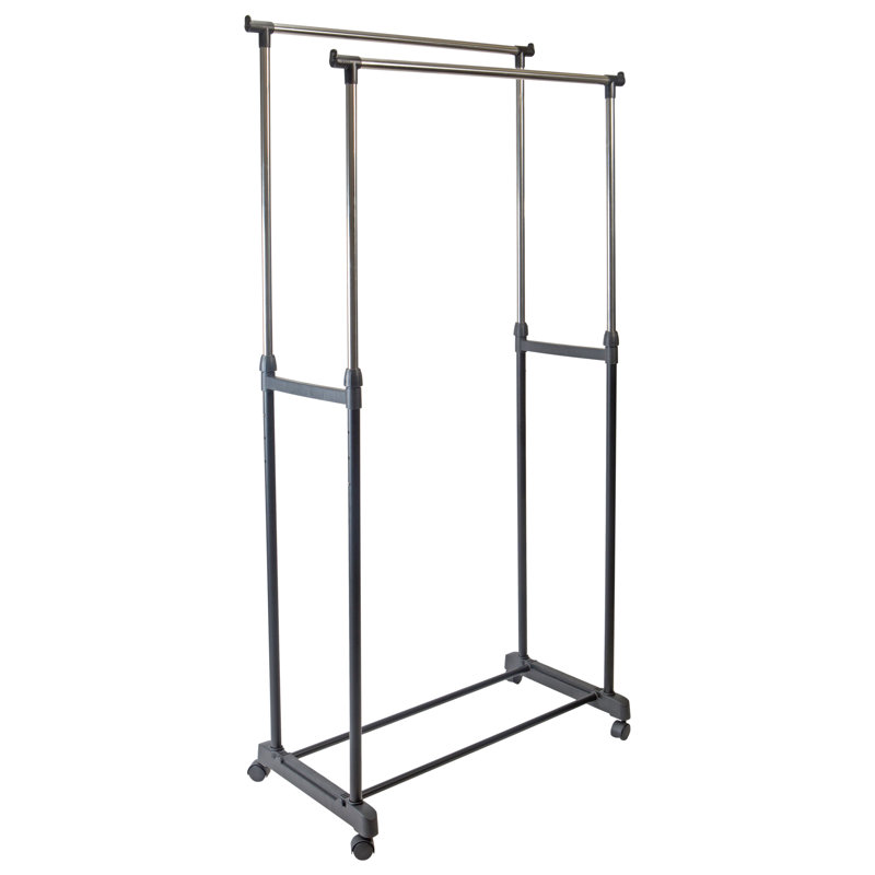 Fairbanks 31.5'' Rolling Clothes Rack