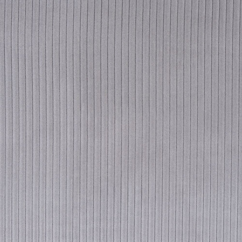 Tissu en velours côtelé Wyatt, Gris acier