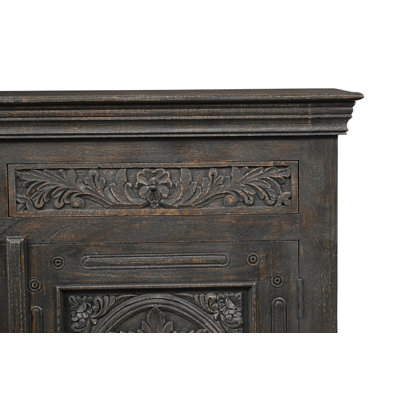 Harleen Carved Solid Wood Sideboard