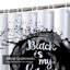 Rideau de douche avec 12 crochets Happy Color-2022859056