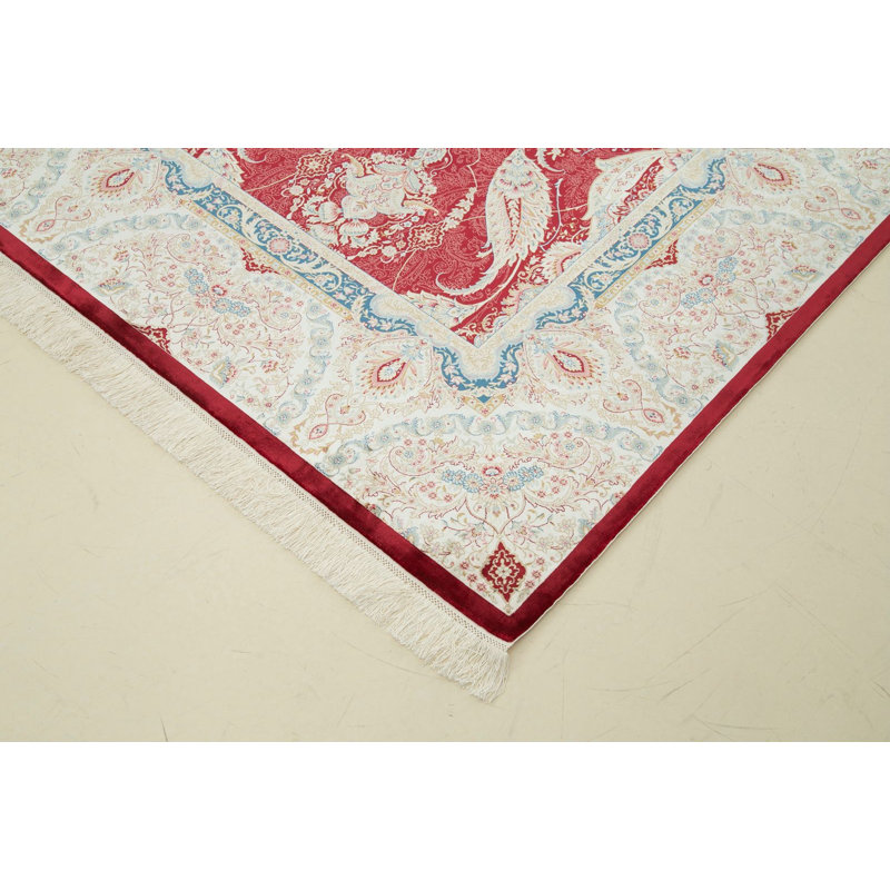 Tapis contemporain contemporain touffeté à la main 6 pi 6 po x 9 pi 6 po