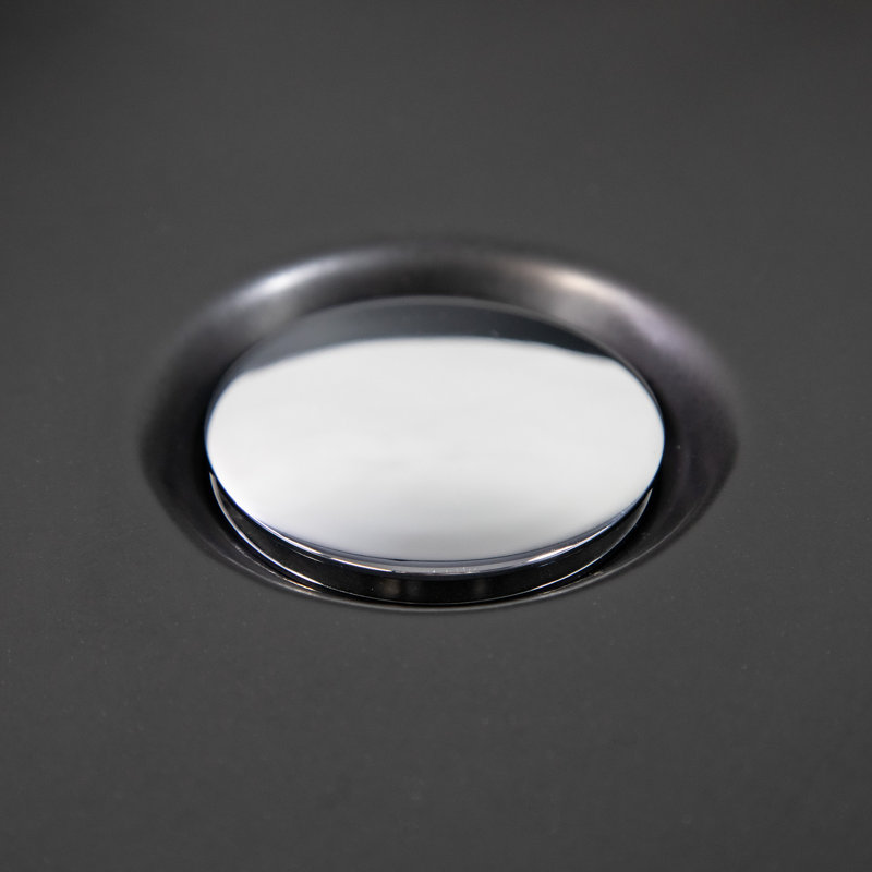 Regatta 23.75'' L Bathroom Sink, Matte Black