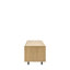 Beaulah Panelled Media Unit - 125cm