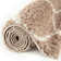 Myshaggy Collection Rugs Trellis Design in Beige