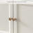 Retro Solid Walnut Sideboard with Tempered Glass