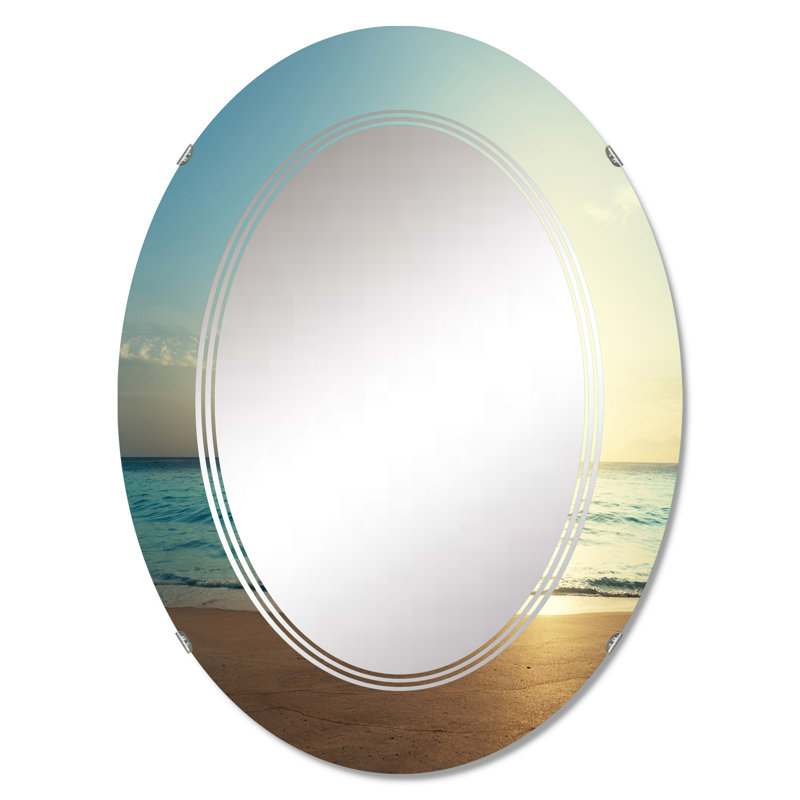 Miroir de salle de bain sans cadre, 30 po x 20 po