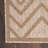 Foundry Select Versatile Diamond Natural Beige Indoor/Outdoor Area Rug-1440420061
