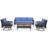 4-Pieces Outdoor Conversation Set-55118838